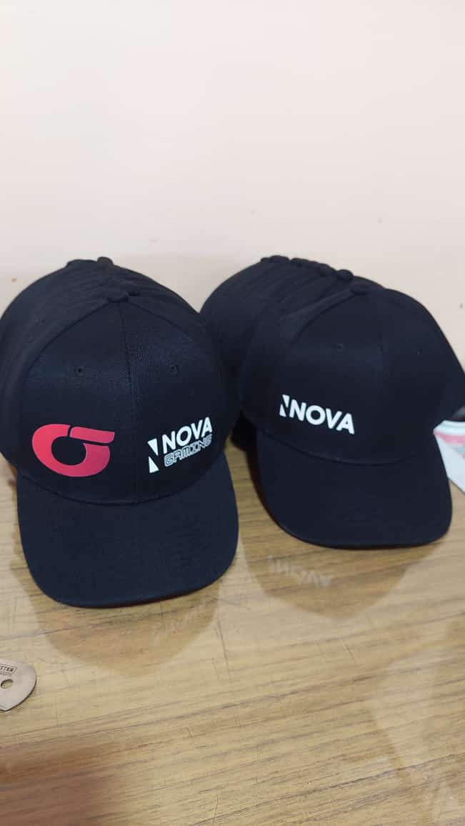 Gorra de gabardina personalizada